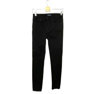 J. Crew | Black 9” High-Rise Toothpick Jeans